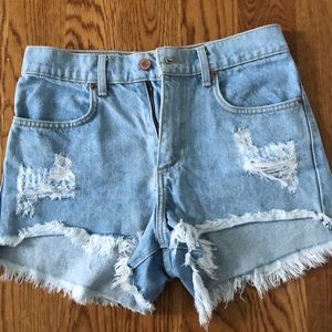 Brandy Melville denim shorts